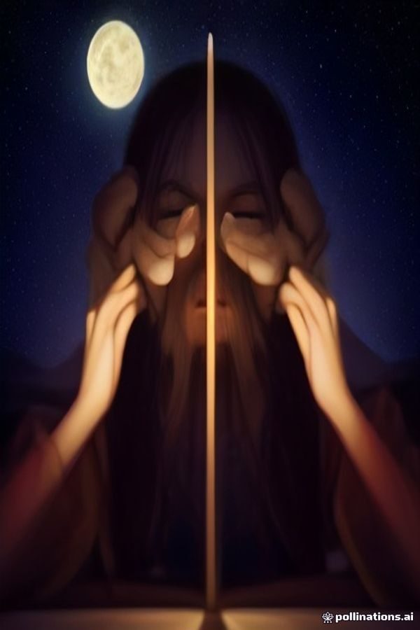 夜间卧室床头，手机屏幕显示竖版视频播放界面，旁边放着充电线和眼镜，暖色台灯氛围安静